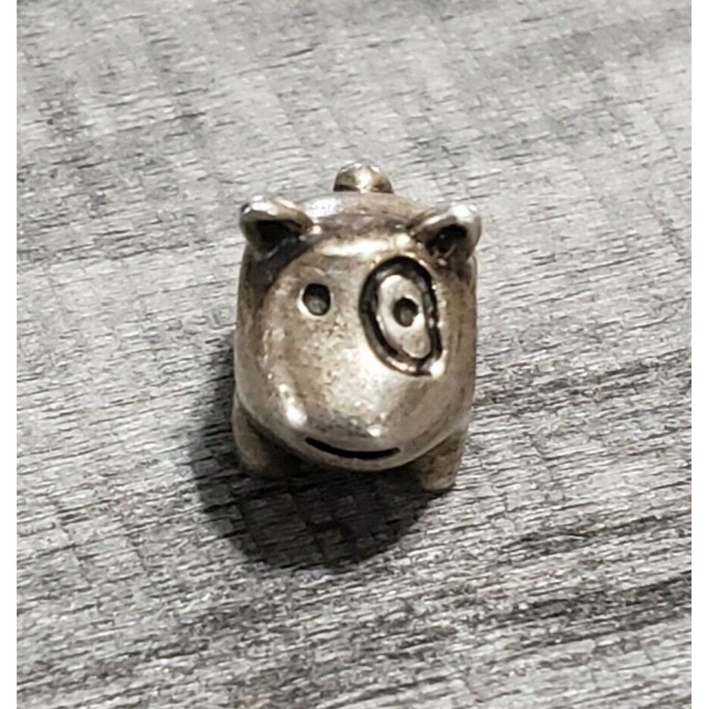 AUTHENTIC PANDORA SIGNED STERLING SILVER 925 SPOT THE DOG CHARM RETIRED